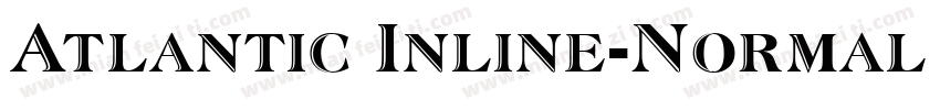 Atlantic Inline-Normal 字體字体转换